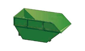Бункер контейнер для мусора объемом 7 м3 фото
